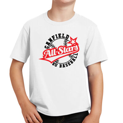 Canfield All-Stars White Youth Tee Thumbnail